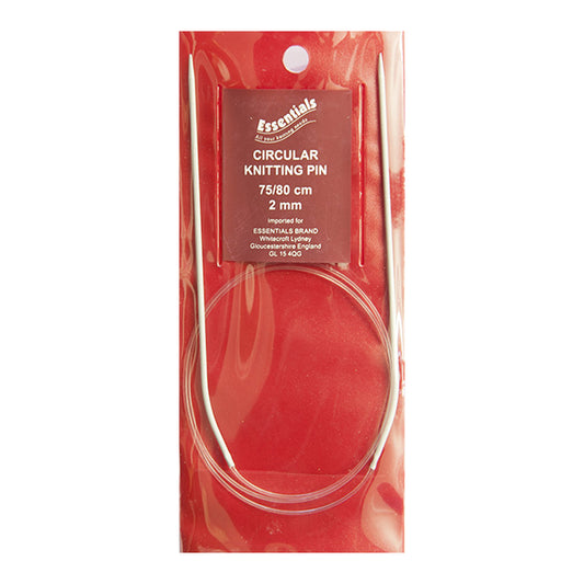 Fixed Circular Knitting Needles 80 cm – Various Sizes