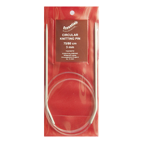 Fixed Circular Knitting Needles 80 cm – Various Sizes