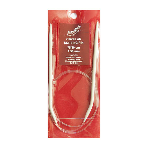 Fixed Circular Knitting Needles 80 cm – Various Sizes