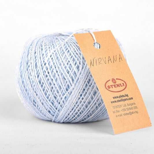 Silk blend yarn