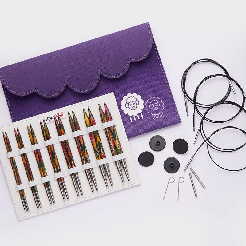 SYMFONIE Deluxe Interchangeable Circular Needle Set