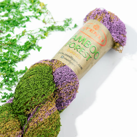 BAMBOO FOREST - textured yarn