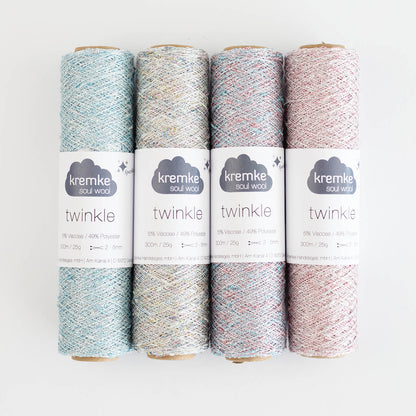 Sparkly Viscose blend yarn