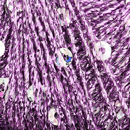 Lurex yarn with Sequins