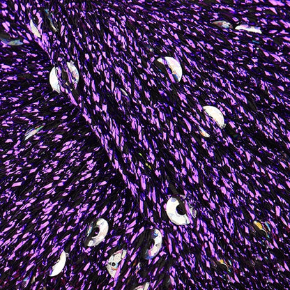 Lurex yarn with Sequins