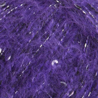 Wool blend yarn with Sequins