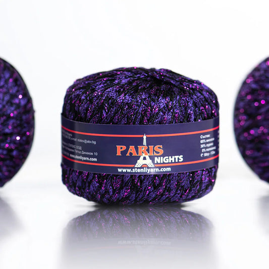 PARIS NIGHTS - Viscose and Lurrex yarn
